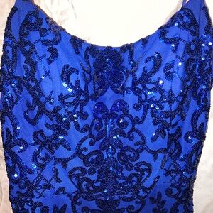 “Blondie Nights” by Stacy Sklarr stunning formal dress. Worn one time size 13.